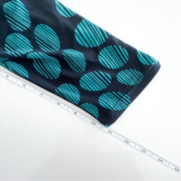 Precis Dress Black Stretchy Lined Ruching 3/4 Sleeves Women's 10 - Picture 8 of 9